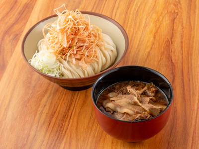 辛ねぎあぶらみそうどん